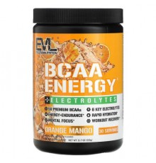 EVLution Nutrition, BCAA Energy Plus Electrolytes, Orange Mango, 11.7 oz (333 g)