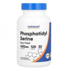 Nutricost, Phosphatidyl Serine, 120 Capsules (100 mg per Capsule)