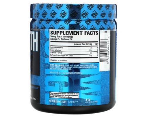 Jacked Factory, Growth Surge, Post-Workout, Swoleberry, 10.58 oz (300 g) Jacked Factory, Growth Surge, Post-Workout, Swoleberry, 10.58 oz (300 g)
