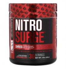 Jacked Factory, Nitro Surge, Shred Thermogenic Pre-Workout, Watermelon, 7.09 oz (201 g)