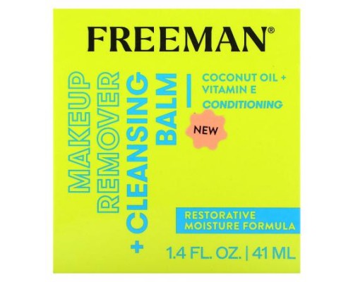 Freeman Beauty, Makeup Remover + Cleansing Balm, 1.4 fl oz (41 ml)