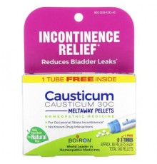 Boiron, Causticum Meltaway Pellets, 30C, 3 Tubes, Approx 80 Pellets Each