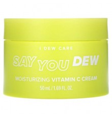 I Dew Care, Say You Dew, Moisturizing Vitamin C Cream, 1.69 fl oz (50 ml) (Discontinued Item)