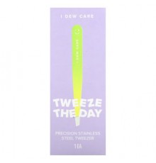 I Dew Care, Tweeze The Day, Precision Stainless Steel Tweezer, 1 Tweezer
