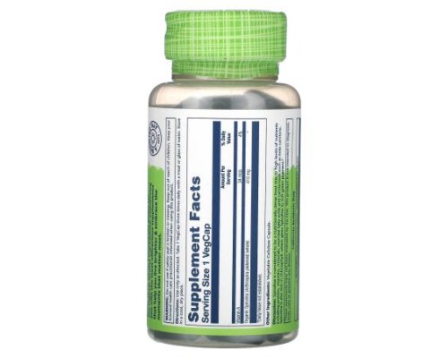 Solaray, True Herbs, Spirulina, 410 mg, 100 Vegcaps
