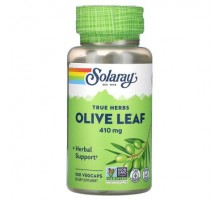 Solaray, True Herbs, Olive Leaf, 410 mg, 100 VegCaps