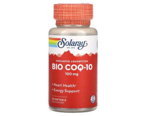 Solaray, Bio COQ-10, 30 Softgels
