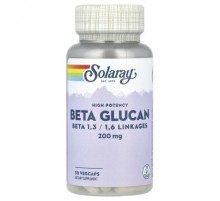 Solaray, Beta Glucan, High Potency, 200 mg, 30 VegCaps