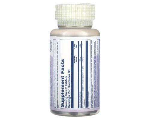 Solaray, Triple Strength Black Elderberry With Sambuactin & Vitamin C, 60 Tablets