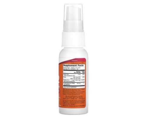 NOW Foods, B-12 Liposomal Spray, 1,000 mcg, 2 fl oz (59 ml)