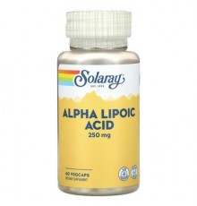 Solaray, Alpha Lipoic Acid, 250 mg, 60 VegCaps