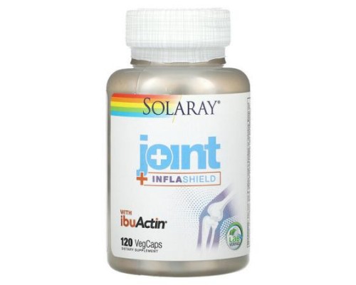 Solaray, Joint + Inflashield with IbuActin, 120 VegCaps
