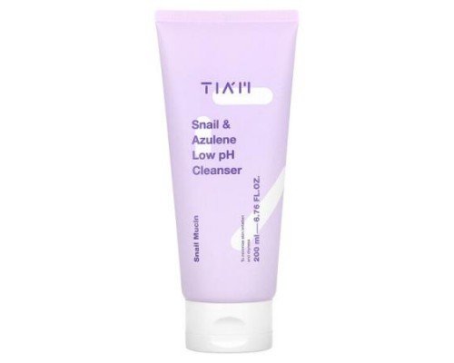 Tiam, Snail & Azulene Low pH Cleanser, 6.76 fl oz (200 ml) Tiam, Snail & Azulene Low pH Cleanser, 6.76 fl oz (200 ml)