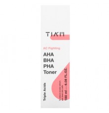 Tiam, AC Fighting, AHA, BHA, PHA Toner, 6.08 fl oz (180 ml)