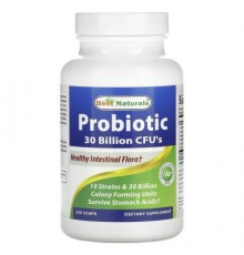 Best Naturals, Probiotic, 30 Billion CFU's, 120 Vcaps