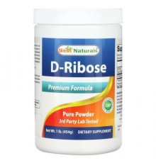 Best Naturals, D-Ribose, 1 lb (454 g)