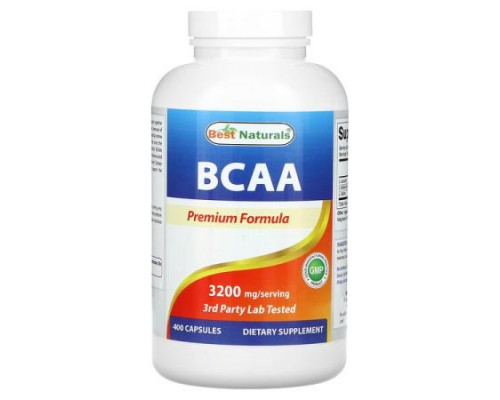 Best Naturals, BCAA, 400 Capsules