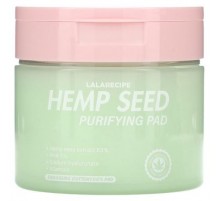 Lalarecipe, Hemp Seed Purifying Pad, Smoothing Toner, 70 Pads, 7.43 fl oz (220 ml)