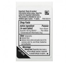 Advil, Junior Strength, Chewables, Ages 2-11, Grape, 100 mg , 24 Chewable Tablets