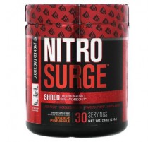 Jacked Factory, Nitro Surge, Shred Thermogenic Pre-Workout, Orange Pineapple, 7.4 oz (210 g)
