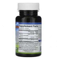 Carlson, Vitamins A - D3 - K2, 60 Soft Gels