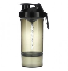 Smartshake, Original2Go ONE, Shaker Cup, Gunsmoke Black, 27 oz (800 ml)