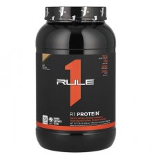 Rule One Proteins, R1 Protein Powder Drink Mix, Cafe Mocha, 1.98 lb (899 g)