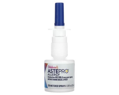 ASTEPRO, Children's Allergy, Antihistamine Nasal Spray, Age 6+, Fragrance-Free, 0.78 fl oz (23 ml)