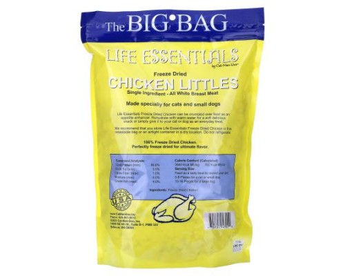 Cat-Man-Doo, Life Essentials, Freeze Dried Chicken Littles, For Cats & Dogs, 16 oz (453.6 g) Cat-Man-Doo, Life Essentials, Freeze Dried Chicken Littles, For Cats & Dogs, 16 oz (453.6 g)