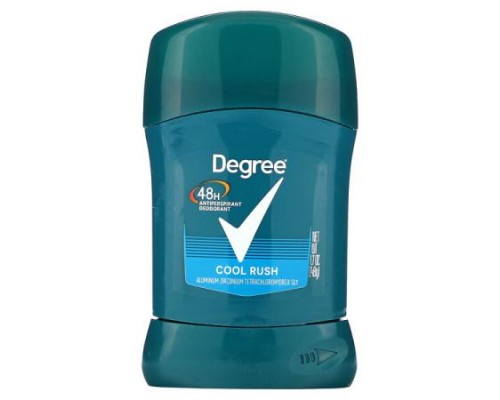 Degree, 48 Hour Antiperspirant Deodorant, Cool Rush, 1.7 oz (48 g) Degree, 48 Hour Antiperspirant Deodorant, Cool Rush, 1.7 oz (48 g)