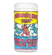 Abra Therapeutics, Aromasaurus Sleep, Aroma Therapy Bubble Bath, 20 oz (566 g)