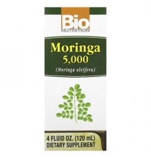 Bio Nutrition, Moringa 5,000, 4 fl oz (120 ml)