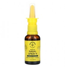 Beekeeper's Naturals, Propolis Nasal Spray +, Maximum Sinus Care, 1 fl oz (30 ml)