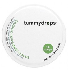 Tummydrops, Crushed Peppermint, 18 Lozenges