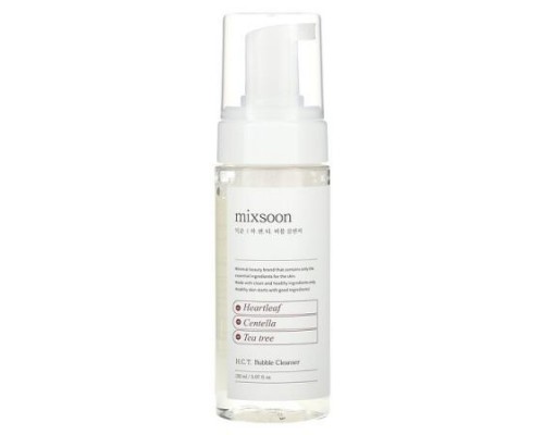 Mixsoon, H.C.T. Bubble Cleanser, 5.07 fl oz (150 ml)