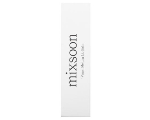 Mixsoon, Vegan Melting Lip Balm, 01 Clear, 0.14 oz (4.1 g) Mixsoon, Vegan Melting Lip Balm, 01 Clear, 0.14 oz (4.1 g)