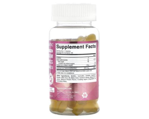 Vitamatic, Selenium, Natural Peach, 200 mcg, 90 Gummies Vitamatic, Selenium, Natural Peach, 200 mcg, 90 Gummies