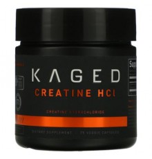 Kaged, Creatine HCl, 75 Veggie Capsules (750 mg per Capsule)