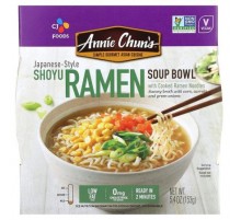 Annie Chun's, Japanese-Style, Ramen Soup Bowl, Shoyu, Mild, 5.4 oz (153 g)