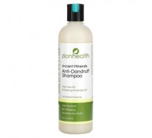 Zion Health, Ancient Minerals, Anti-Dandruff Shampoo, Tea Tree Oil & Evening Primrose Oil, 12 fl oz (355 ml)