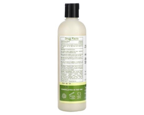 Zion Health, Ancient Minerals, Anti-Dandruff Shampoo, Tea Tree Oil & Evening Primrose Oil, 12 fl oz (355 ml)