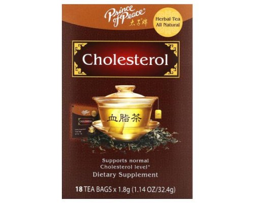Prince of Peace, Herbal Tea, Cholesterol, 18 Tea Bags, 1.14 oz (32.4 g)