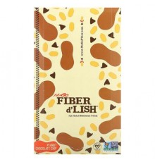 NuGo Nutrition, Fiber d'Lish, Peanut Chocolate Chip, 16 Bars 1.6 oz (45 g) Each