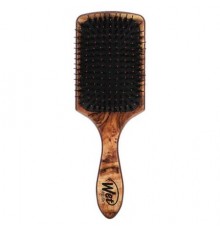 Wet Brush, Argan Oil Infused Paddle Shine Enhancer Brush, Brown, 1 Brush