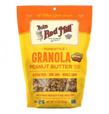 Bob's Red Mill, Homestyle Granola, Peanut Butter, 11 oz (312 g)