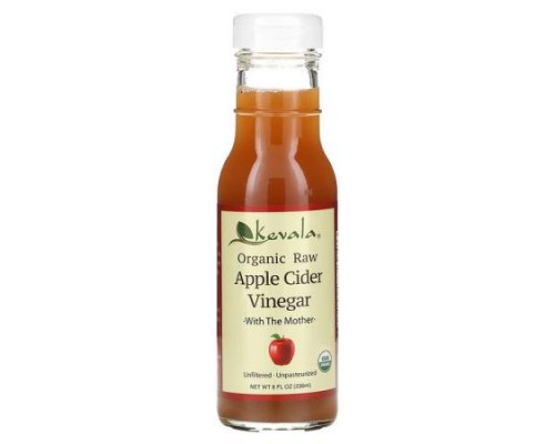 Kevala, Organic Raw Apple Cider Vinegar, With The Mother, 8 fl oz (236 ml) Kevala, Organic Raw Apple Cider Vinegar, With The Mother, 8 fl oz (236 ml)