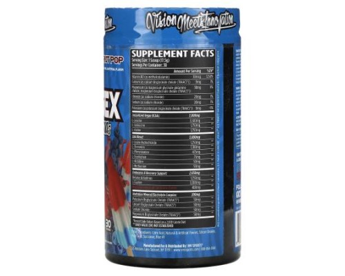 VMI Sports, Aminogex, EAAs/BCAAs, Patriot Pop, 18.52 oz (525 g)