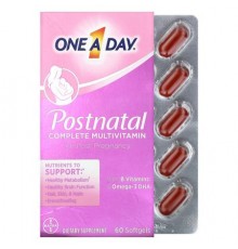 One-A-Day, Postnatal Complete Multivitamin , 60 Softgels