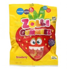 Zollipops, Zolli Gummeez, Strawberry, 1.94 oz (55 g)