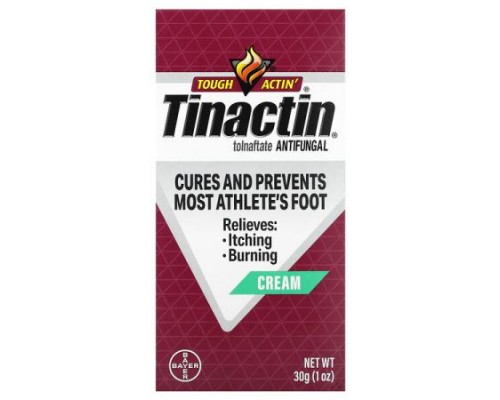 Tinactin, Athlete's Foot, Cream, 1 oz (30 g) Tinactin, Athlete's Foot, Cream, 1 oz (30 g)